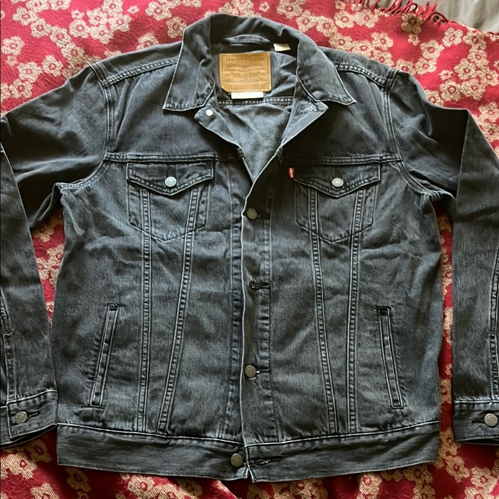 Levi's Charcoal Denim Jacket